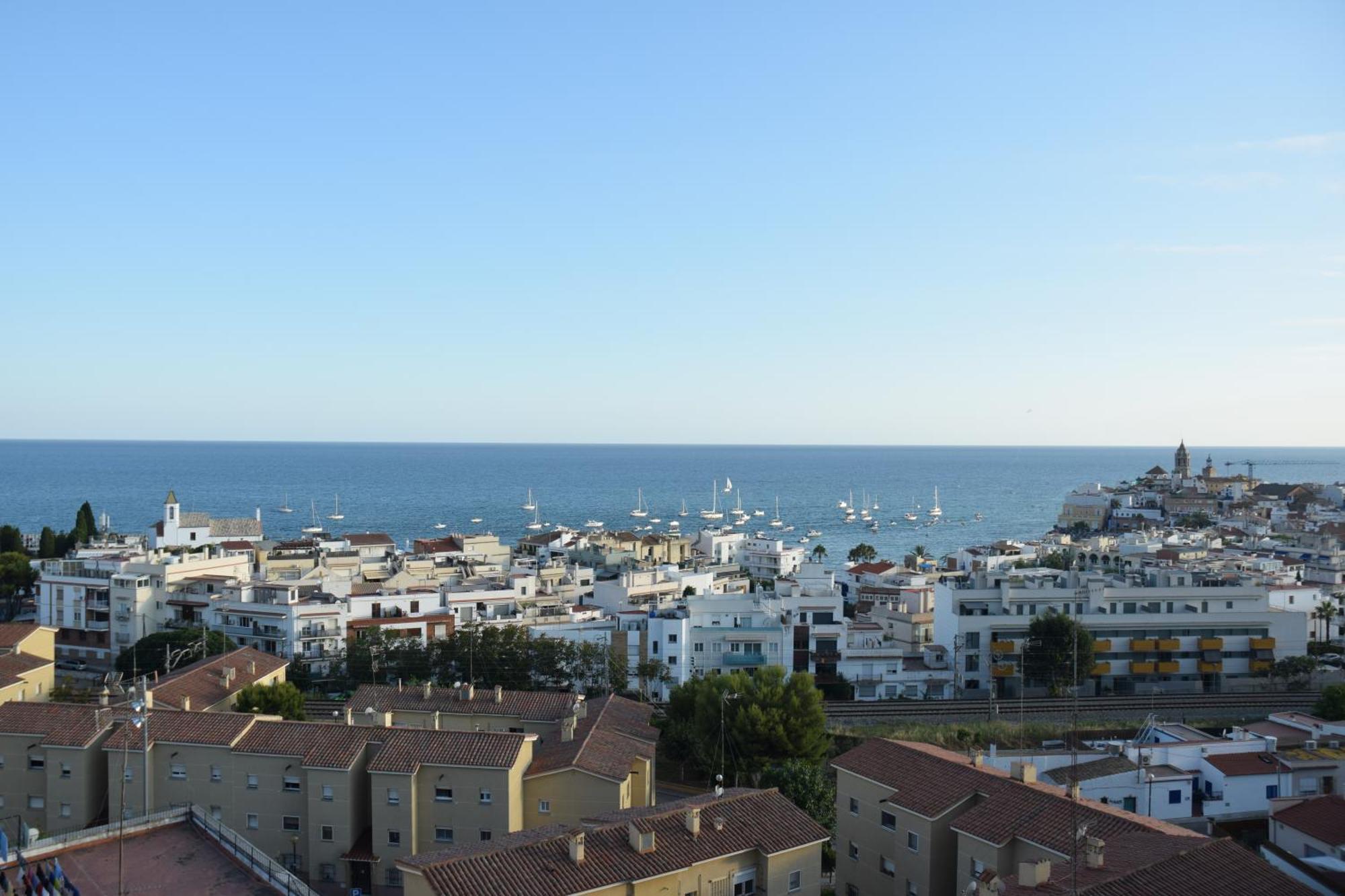 Apartamento Marinero, Vistas Impresionantes. Sitges Buitenkant foto