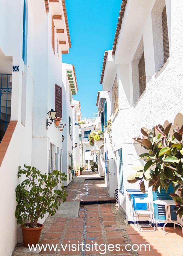 Apartamento Marinero, Vistas Impresionantes. Sitges Buitenkant foto