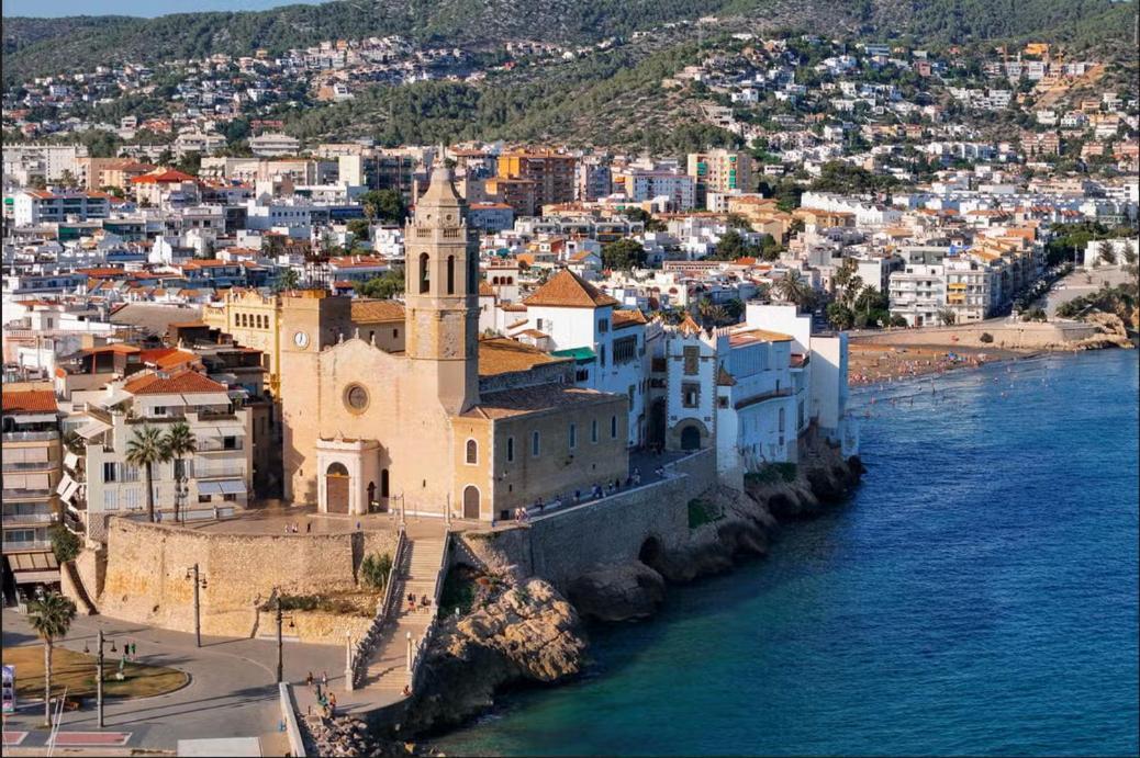 Apartamento Marinero, Vistas Impresionantes. Sitges Buitenkant foto